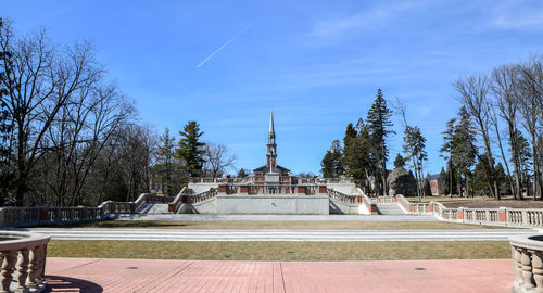 View of church building against sky