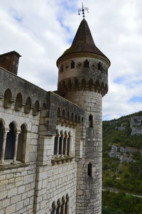 Low angle view of cathedral against sky