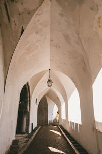 Corridor of building