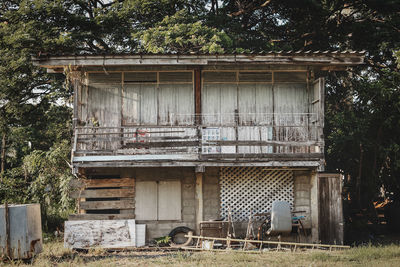 Exterior of old building