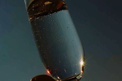 Close-up of illuminated fountain