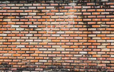 Full frame shot of brick wall