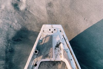Boat at the sand 