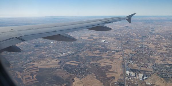 Aerial view of landscape