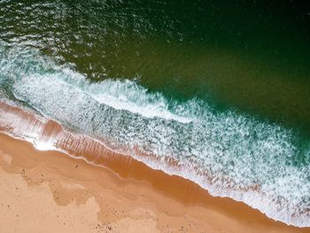 Aerial view of beach