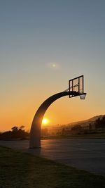 Sunset basketball