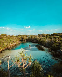 Weekuri lake, sumba, east nusa tenggara, indonesia