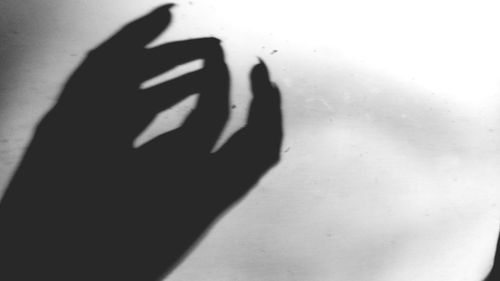 Close-up of human hand