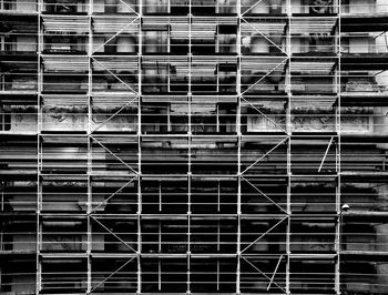 Scaffold at theatiner church, munich, germany