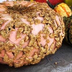 High angle view of bread for sale at market stall