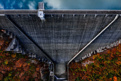 View of bridge in autumn