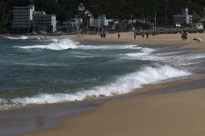 Scenic view of beach