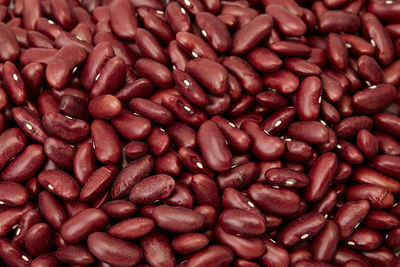 Full frame shot of red beans