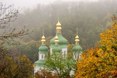 Low angle view of church