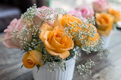 Close-up of flower bouquet