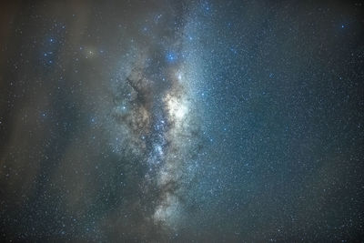 Low angle view of stars in sky