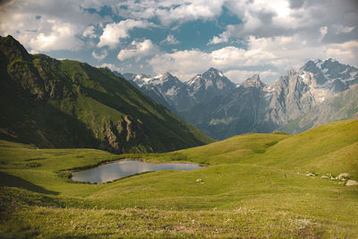 Koruldi sake. svaneti region of georgia