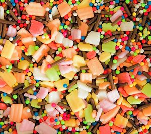 large group of objects