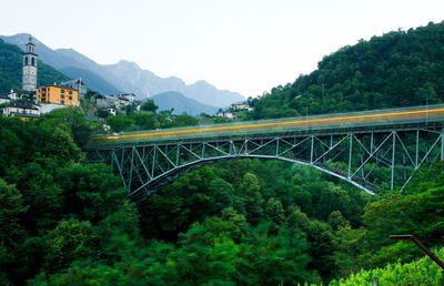 View of bridge in city