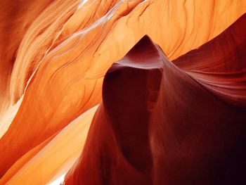 Rock formations in desert