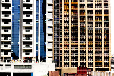 Low angle view of modern building