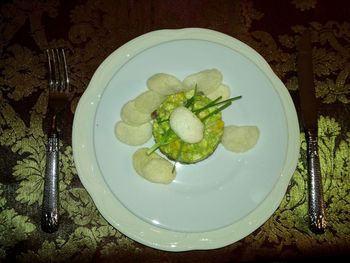 Close-up of food in plate