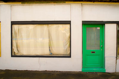 Close-up of window