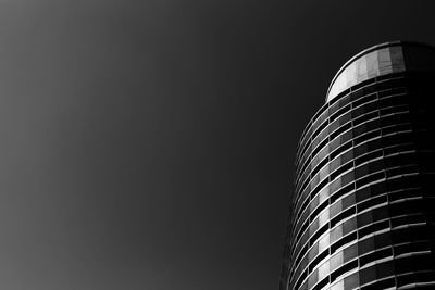 Low angle view of modern building