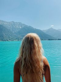 Lake views in switzerland 