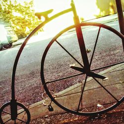 Close-up of wheel