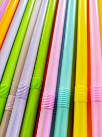 Full frame shot of multi colored pencils