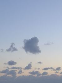 Low angle view of sky