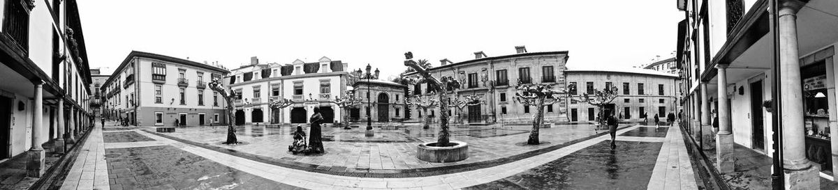 Panoramic view of buildings in city