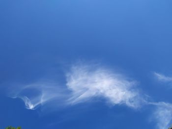 Low angle view of clouds in sky