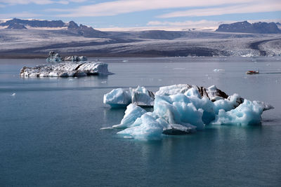 Amazing jokulsaron lagoon, iceland