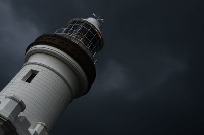 Low angle view of tower against sky