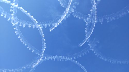 Display flight of the blue impulse, acrobatic team of the japan air self-defense force