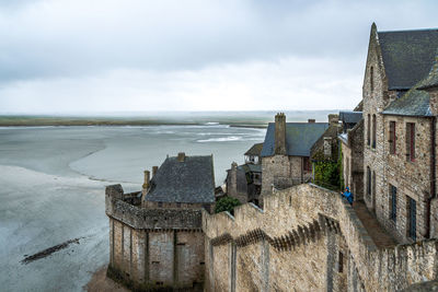 Mont saint-michel against sky