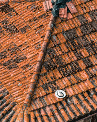 Full frame shot of roof