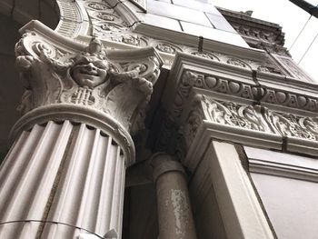 Low angle view of building against sky