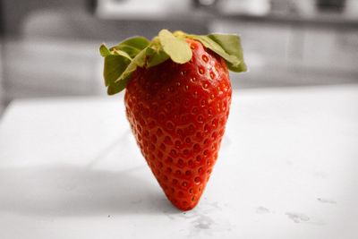 Close-up of strawberry