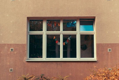 Window of building