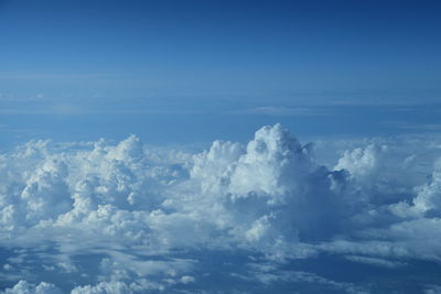 Low angle view of clouds in sky