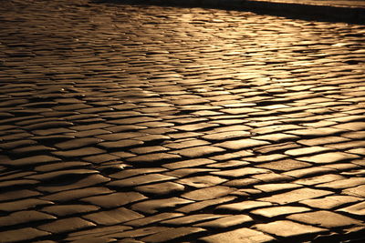 Footpath at night