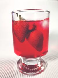 Close-up of drink in glass