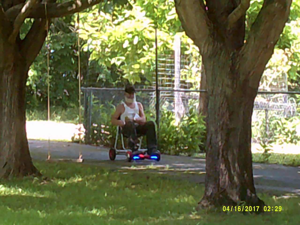 PEOPLE PLAYING IN PARK