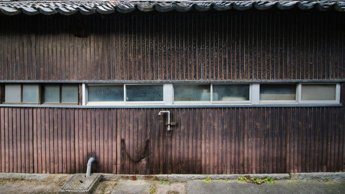 Close-up of roof