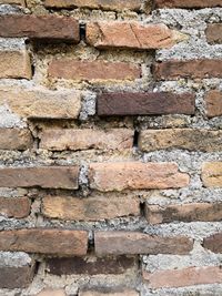 Full frame shot of brick wall