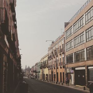 Street amidst buildings in city