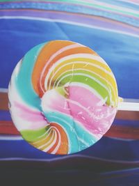 Close-up of multi colored candies